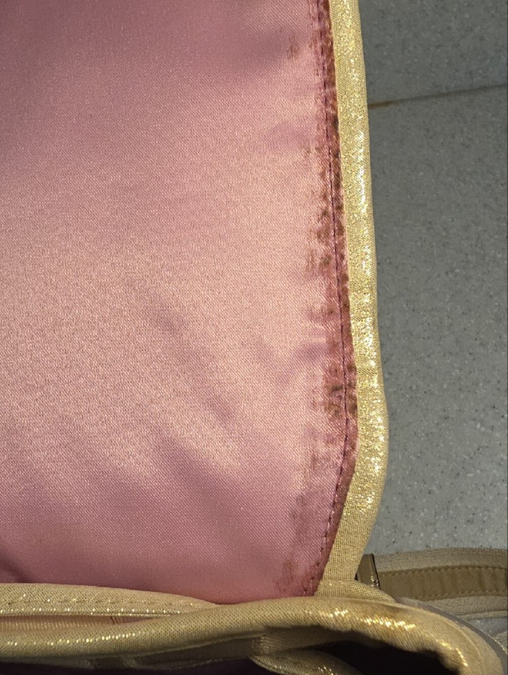 COACH POPPY SIGNATURE SATEEN LUREX BACKPACK - Picture 10 of 16
